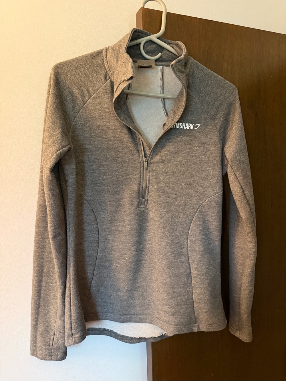 Gymshark Gray Half-Zip Women’s Sweater